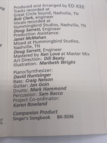Mother Goose Gospel Cassette Brentwood Music 1988 Rare - Picture 10 of 10