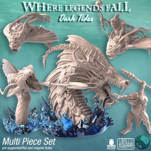 Dark Tides Legion Terrain Scenery Tabletop Miniatures 28mm - Picture 1 of 44