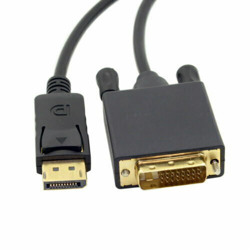 Cavo video maschio da DVI 24+1 a DisplayPort DP 6 piedi per monitor DVI cavo da DP a DVI - Foto 5 di 7