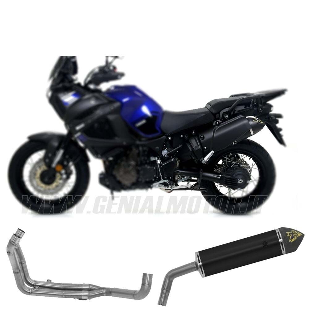 Full Exhaust Arrow App Alu Black YAMAHA XT 1200 Z