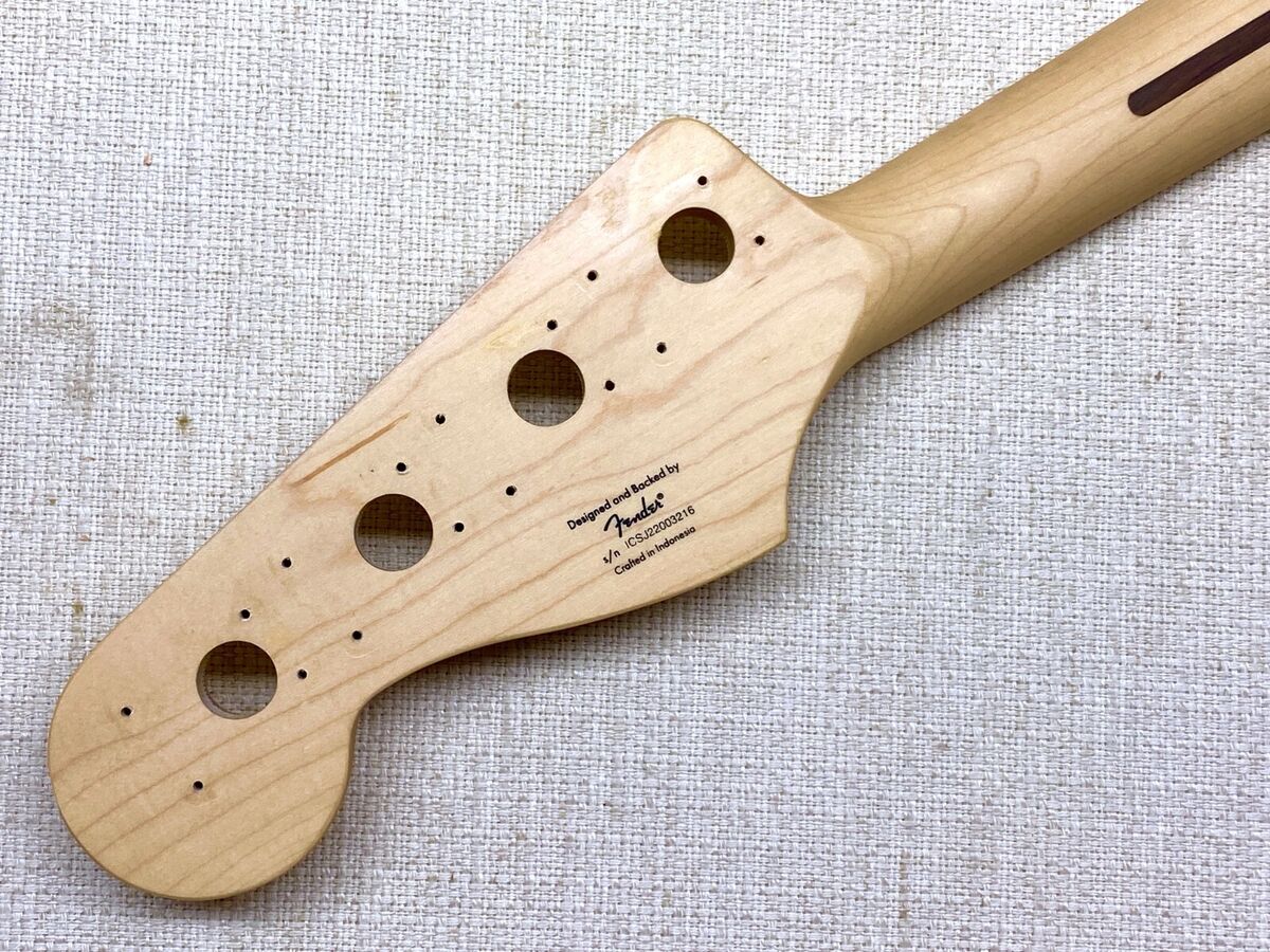 Genuine Fender Squier Jazz J BASS NECK Maple / Maple