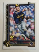 2025 Topps #165 Joey Ortiz ~ Milwaukee Brewers