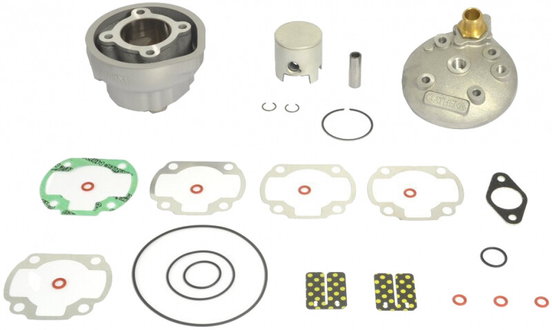 Set Cilindro en Aluminio Ø47.6 MM 70cc Benelli K2 LC 1998 1999 2000 2001