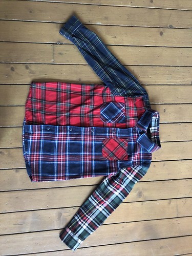 TU By Sainsburys Boys Tartan Shirt Age 
