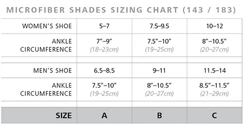 Calcetines de compresión Sigvaris 143C tonos microfibra 15-20 pantorrilla elige talla y color Foto 2 de 4