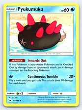 Pyukumuku 47/149 Uncommon Sun & Moon Base Set Pokemon Card - NM