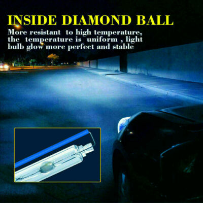 Set(2) D1C/D1R/D1S 8000K diamond Blue Xenon Headlight OEM