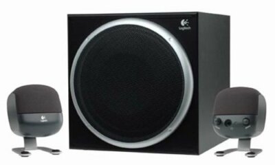Logitech Z340 2.1 Computer Speakers 3-Speaker, Black