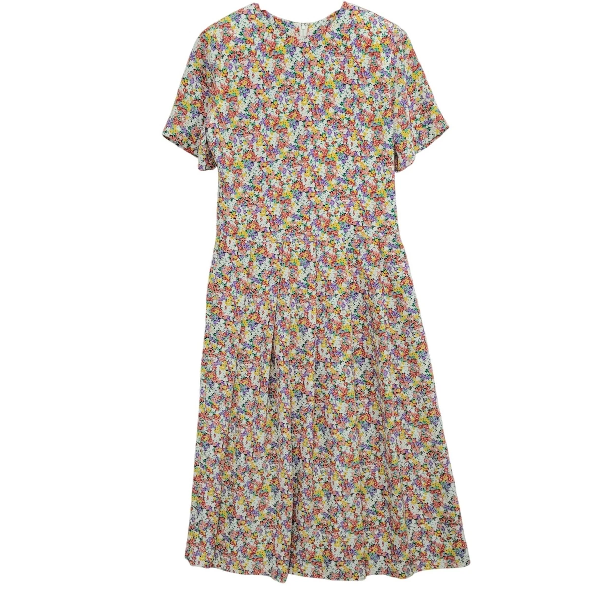 Chiffon Short Sleeve Midi Shirt Dresses for sale | eBay