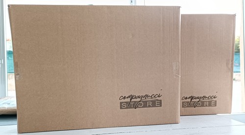 COMPAGNUCCI STORE COPPIA GRIGLIE SCOLAPIATTI E BICCHIERI PER MOBILE DA 45 CM - Foto 4 di 5