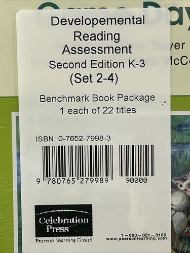 DRA2 Developmental Reading Assessment 2nd Edition Benchmark Grade K-3 Set of 22 - Bild 3 von 16