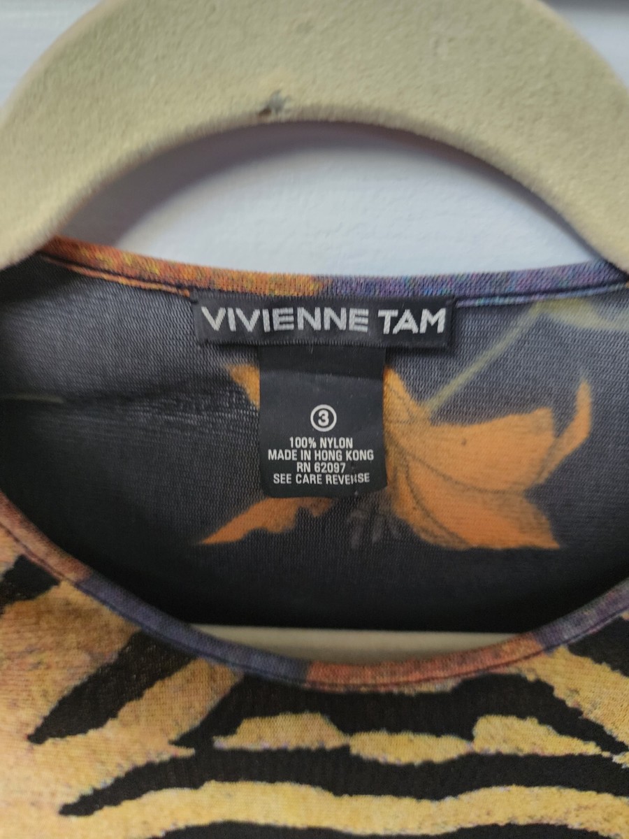 VIVIENNE TAM タンクトップ サイズ0 ヴィヴィアンタム 和 タンクトップ ドット メッシュ カットオフ