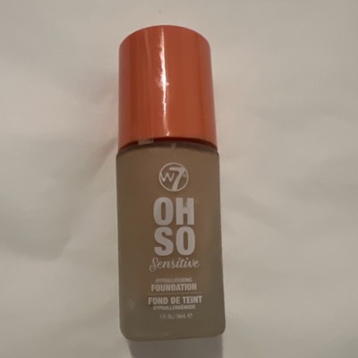 W7 Oh So Sensitive Foundation – Sand Beige, Sensible Haut