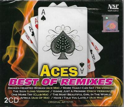 Aces Best Of Remixes 2CD Reggae-Pop Euro House Ragga Downtempo Disco Dance