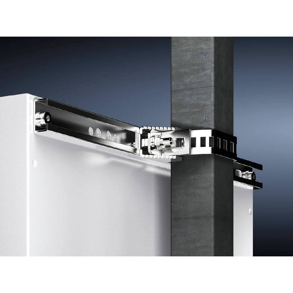 Rittal AX 2584.100 Fissaggio a pali di sostegno Lamiera dacciaio 2 pz.