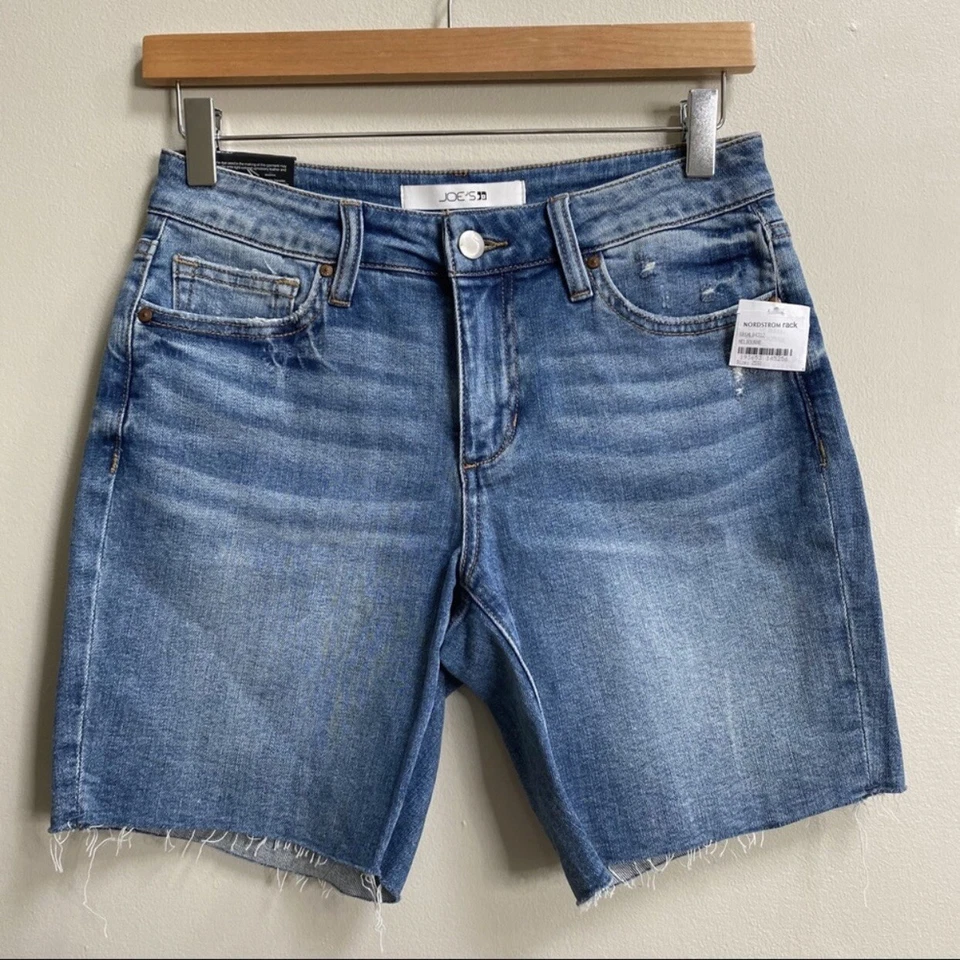 NWT Joe's Jeans Melbourne Wash Bermuda Shorts Size 25