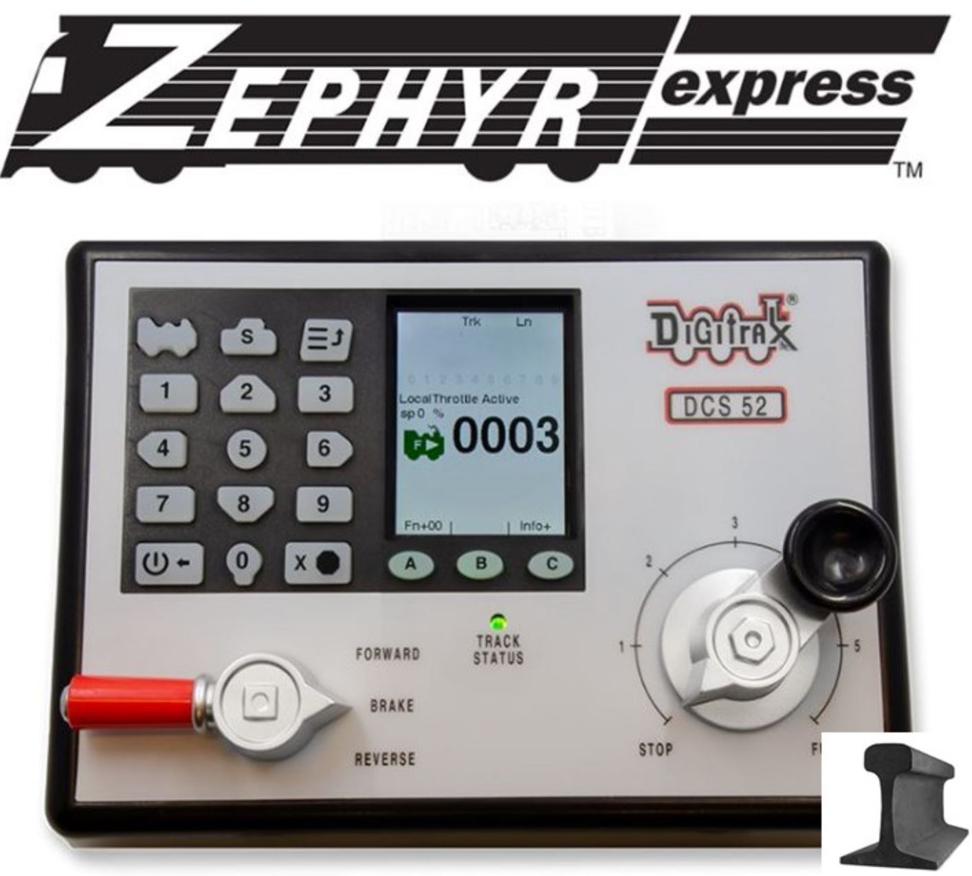 Digitrax ~ New 2022 ~ DCS52 Zephyr Express Starter Set DCC ~ USA Edition  