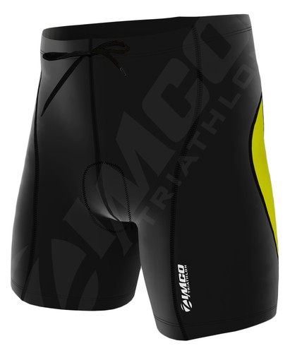 Zimco Elite Men Compression Triathlon Shorts Cycling Tri Short Swim Short Run795 - Picture 6 of 7