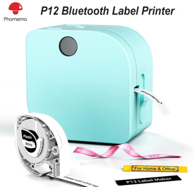 DYMO Label Printer with 1 Bonus Labeling Tape LetraTag 100H Handheld Label Maker