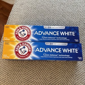 Arm & Hammer Advance White Toothpaste Bundle - 6oz - EXP 2027 