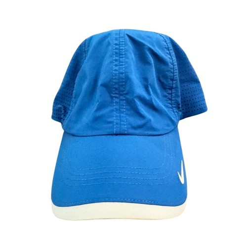 Nike Heritage86 Dri-FIT Blue Perforated Running Training Hat Adjustable OSFM
