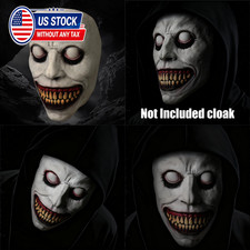 Horror Halloween Mask for Adults Latex Creepy Cosplay Costume Mask for Men Women
