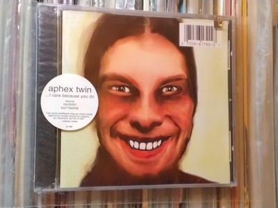 APHEX TWINS I Care Because You Do CD 1995 HYPE STICKER SEALED electronic techno