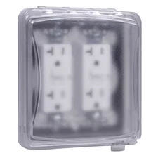 Taymac Mm1410c 2 -Gang Vertical Weatherproof Cover,  , Polycarbonate