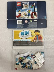 LEGO 40107 Winter Skating Scene 100% Complete Seasonal Holiday MINT