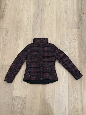 Armani Down Jacket Small Black And Red