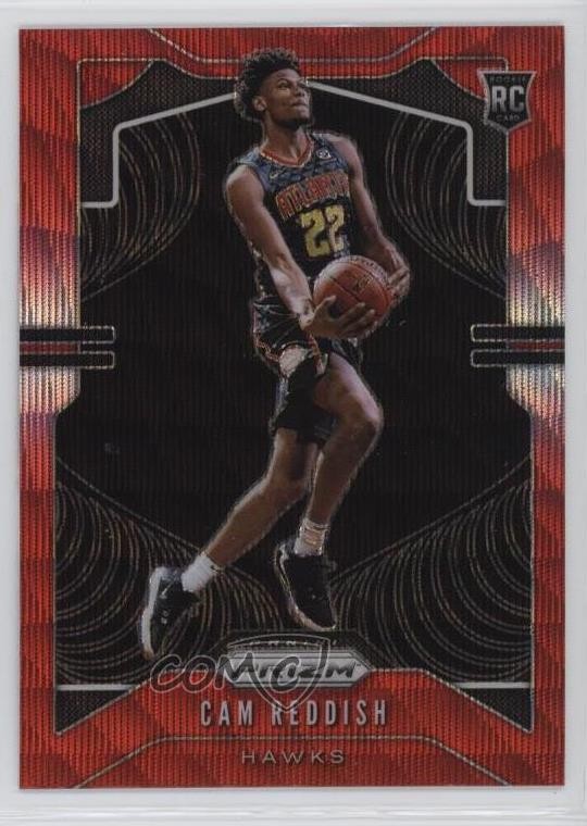2019-20 Panini Prizm Rookie Ruby Wave Prizm Cam Reddish #256 0n64