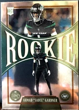 2022 Panini Chronicles LEGACY UPDATE #216 Ahmad "Sauce" Gardner RC New York Jets
