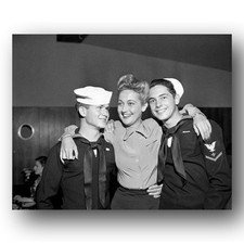 Dorothy Lamour Photo 8x10 Hollywood Canteen Sailors 1940s