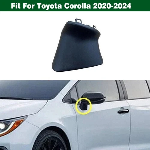 Left Rearview Mirror Cover Holder Base Bezel Cap For Toyota Corolla 2020-2024
