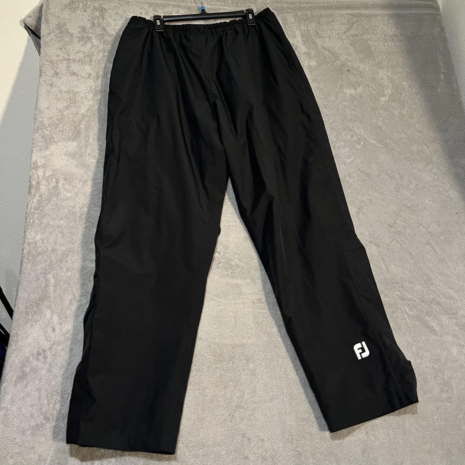 FootJoy DryJoys Rain Pants Mens XL Black Waterproof Lined Golf Elastic Waist
Opens in a new window o