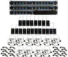 VocoPro DIGITALPLAY20 20 Channel UHF WL Headset/Lapel Microphone System