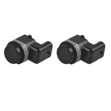 2X Parking Reverse Sensor Black 3-Pin for Volvo C30 S60 S80 V40 V60 V70 XC60 NEW