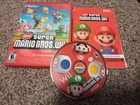 New Super Mario Bros. Wii Nintendo Wii (2009) Complete with Manual