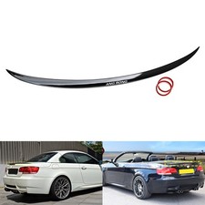 Heckspoiler Heckflügel Spoilerlippe für BMW 3er E93 Cabriolet 2007-2013 Schwarz