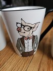 Set of 3 Hipster Animal Dressed Mugs Cups 16.5oz Signature Housewares — photo 4