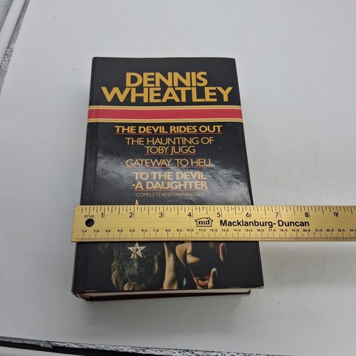The Devil Rides Out, Gateway To Hell, To The Devil A Daughter Dennis Wheatley HC - Imagen 24 de 24