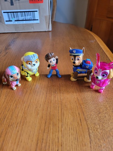 Paw Patrol Toy Lot Of 5 Characters