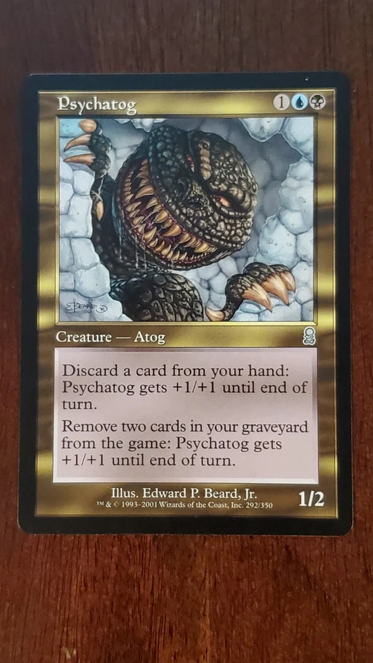 Psychatog Odyssey EX/LP #292 MTG Magic the Gathering Creature Uncommon - Image 3 of 4