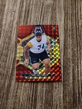 2024 Panini Mosaic #320 Troy Fautanu Fusion Red & Yellow Choice RC /80 Steelers