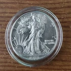 1939 p high grade (AU/BU) silver Walking liberty half dollar in acrylic capsule