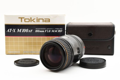 [Near MINT w/Box] Tokina AT-X AF 100mm F/2.8 Macro Lens for Minolta Sony A JAPAN