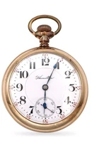 Antique Hamilton 940 Gold Filled 21 Jewels Size 18 Railroad Grade Pocket Watch