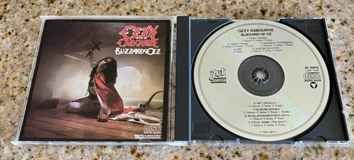 Ozzy Osbourne Blizzard of Ozz CD DADC Press Jet ZK 36812 'OZ' Fehldruck neuwertig!