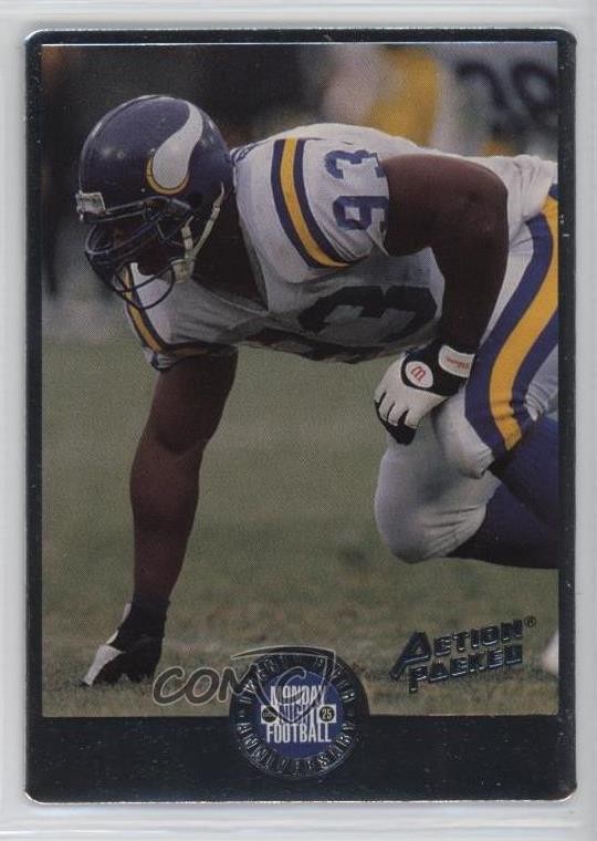 1994 Action Packed Monday Night Football John Randle #59 HOF 0q3