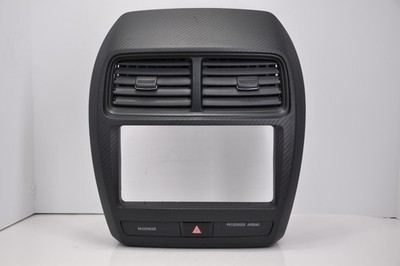    18 19 MITSUBISHI OUTLANDER SPORT RADIO BEZEL AIR VENTS HAZARD OEM 8002C684